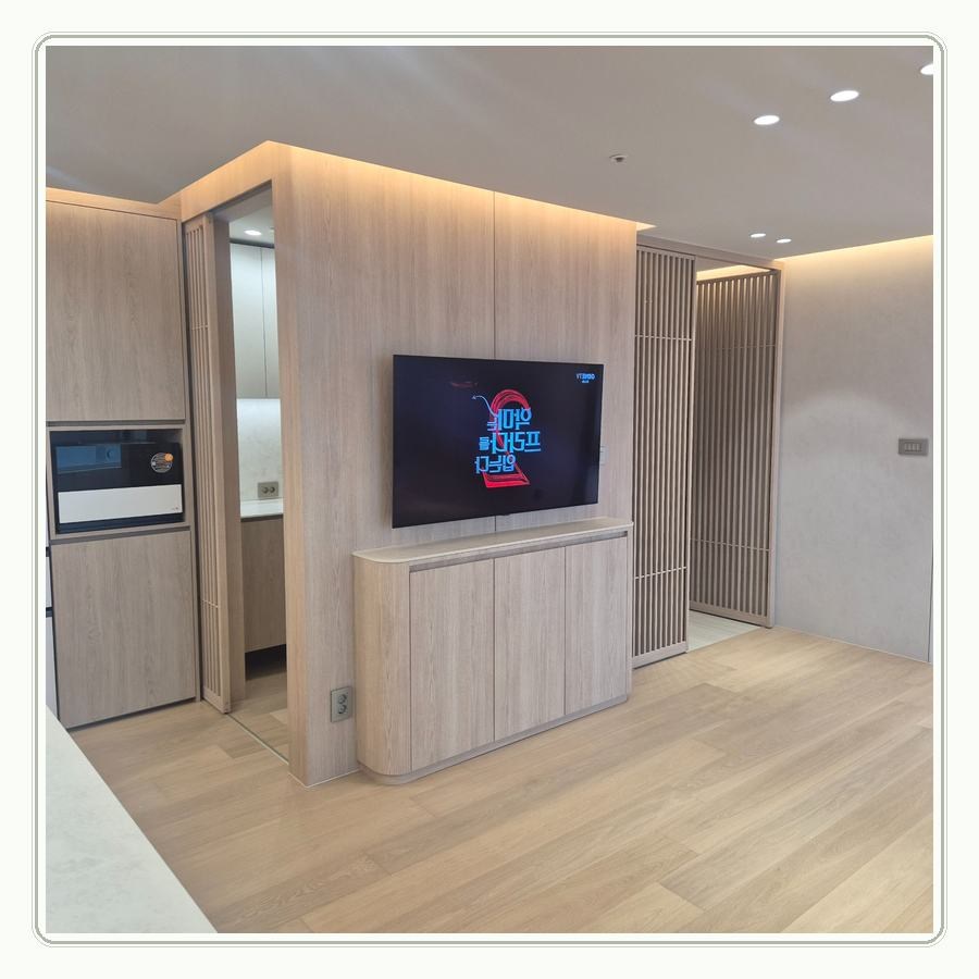 화성 석고보드 벽걸이TV